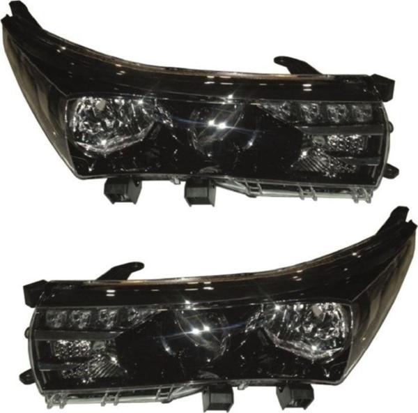 Itaqi Toyota Corolla Sağ-sol Far Takım (ledli- Nikelaj Çıta) 2013-2016 - Image 1
