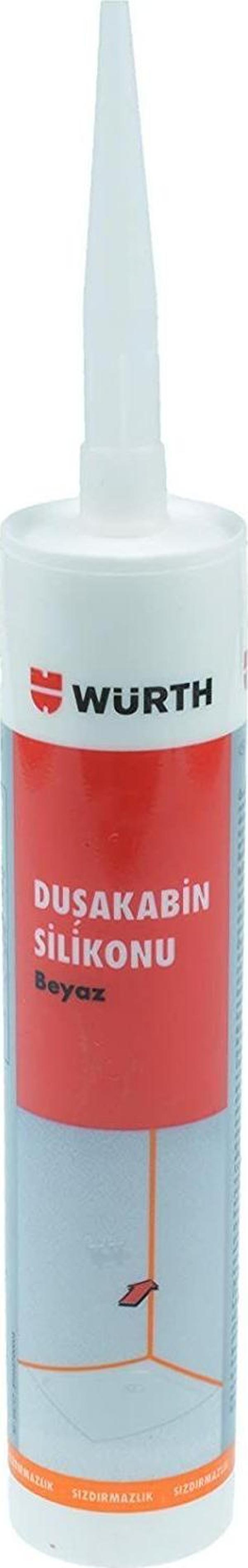 Würth Duşakabin Silikonu 310 Ml - Beyaz - Image 1
