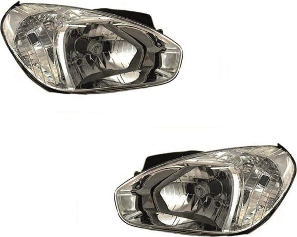 NS Nilser Auto Parts Hyundai Accent Era Beyaz Sağ-Sol Takım Far Lambası 2010-2012 - Image 1