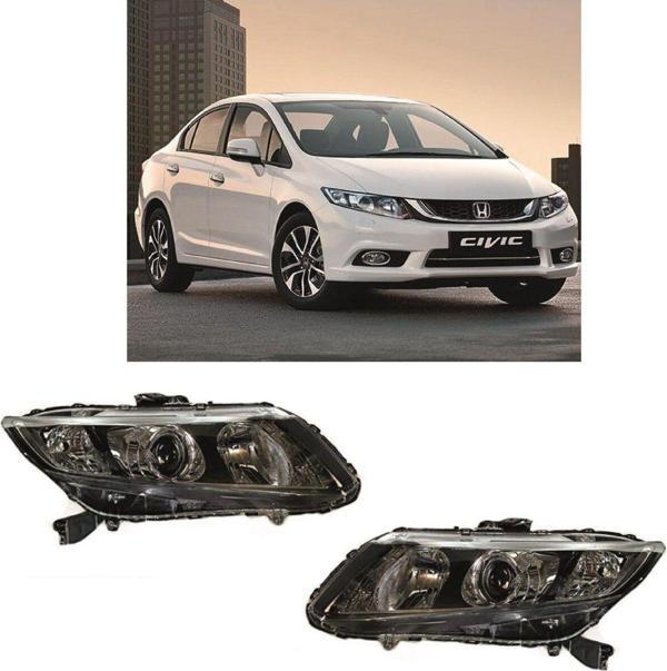 NS Nilser Auto Parts Nilser Honda Cıvıc Fb7 Sağ-Sol Far Lamba XENON MOTORLU 2012-2015 - Image 1