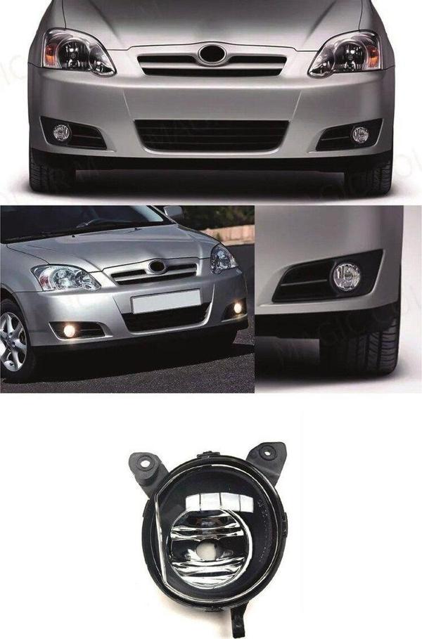 NS Nilser Auto Parts Toyota Corolla Hactback Yuvarlak Sis Lamba Sol Set 2005-2006 - Image 1
