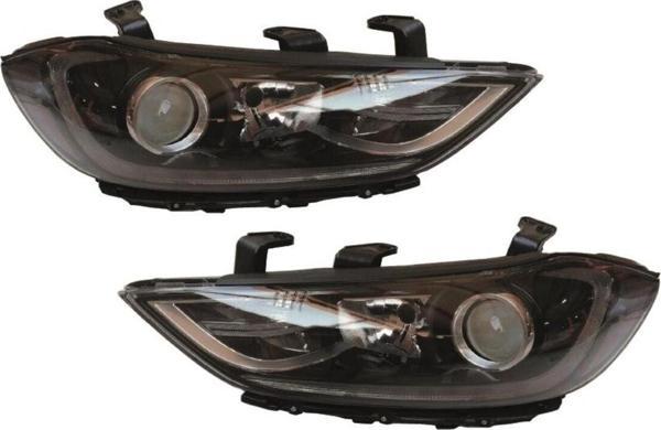 NS Nilser Auto Parts Hyundai Elantra Sağ-sol Takım Elektirikli Ledli Far 2016-2018 - Image 1