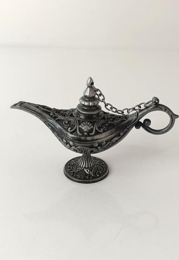 Alaaddin Sihirli Lamba Genie Lamp İbrik Biblo Dekorasyon Mini Boy - Image 1