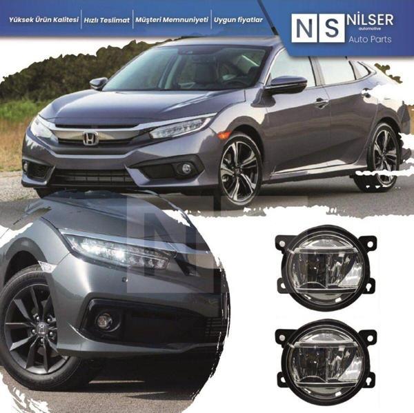 NS Nilser Auto Parts Ns Honda Civic FC5 Sis Lamba Sağ Sol TAKIM (LEDLİ) 2016-2021 - Image 1