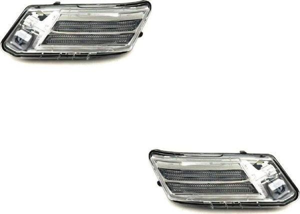 NS Nilser Auto Parts Volvo XC60 Sis Lamba Kapağı Sağ-Sol Set Gündüz Led 2008-2013 - Image 1