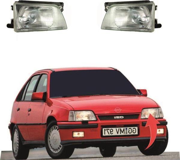 NS Nilser Auto Parts Ns Opel Kadett E Sağ-Sol Set Far Lambası 1984> - Image 1