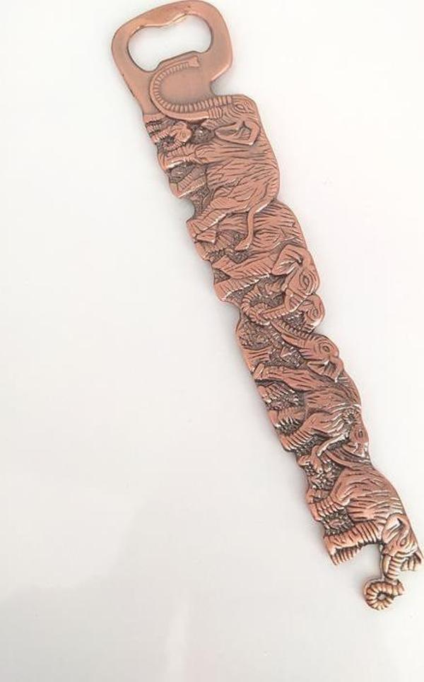 Hdmarketim Metal Fil Açacak Bakır Renk 22 cm  - Image 1