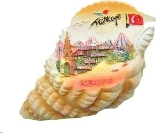 İstiridye Antalya Görselli Hediyelik Küçük Biblo - Image 1