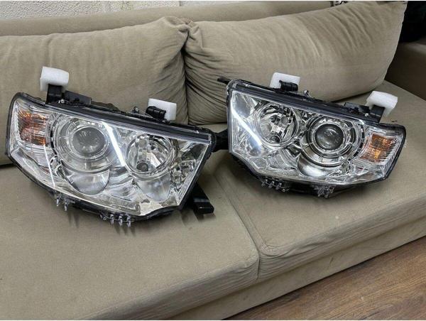 NS Nilser Auto Parts Mitsubishi L200 Ön Far Sağ-sol Takım (mercekli-motorlu) 2012-2014  Uyumlu - Image 1