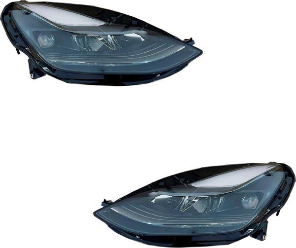 NS Nilser Auto Parts Tesla Y Far Lambası Sağ Sol Set 2022-2024 - Image 1