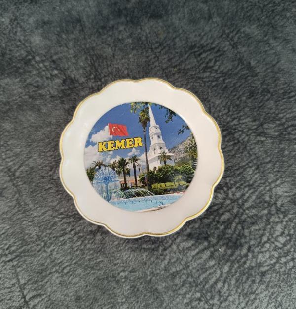 Magnet Tabak Kule Turistik Bayrak Havuz Ağaç Buzdolabı Süsü Mıknatıslı Hediyelik Eşya - Image 1