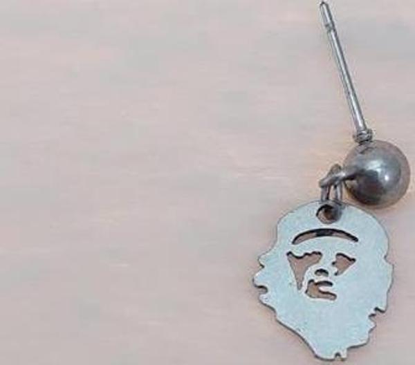 Çelik Klips Sallantılı Bayan Erkek Küpe Stainless steel kararmaz  Küpe - Image 1