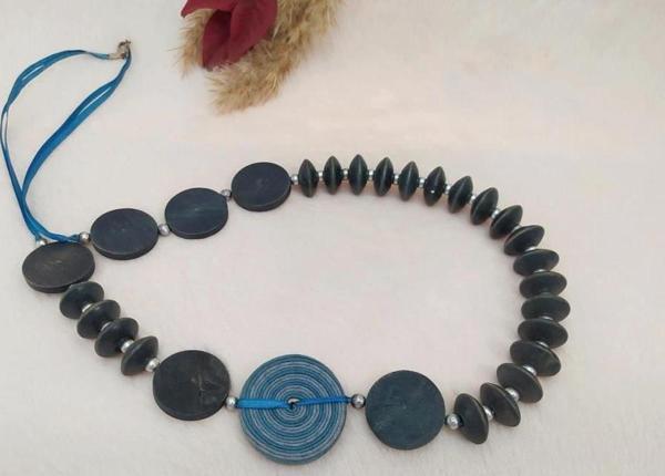 Hdmarketim El  Yapımı  Ahşap  Otantik Tasarım Kolye - Image 1