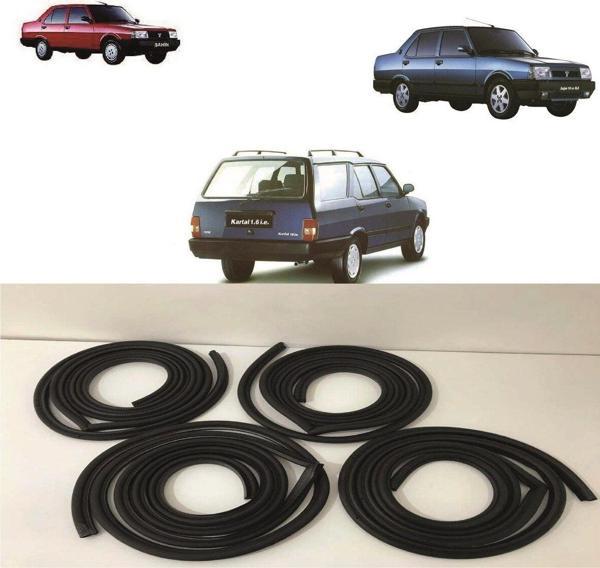 NS Nilser Auto Parts Tofaş Kartal Doğan Şahin Kapı Fitil Set 4 Kapı Takım 98000460 - Image 1