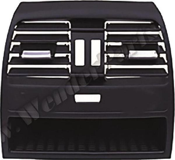 Wender Parts Bmw F01 Klima Kalorifer Izgarası Arka Nikelajlı Siyah 2009-2015 - Image 1