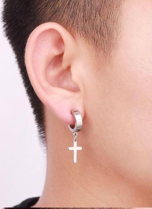 Küpe Çelik Kadın Erkek Halka İthal 316 L Paslanmaz Kararmaz 5 mm  - Image 1