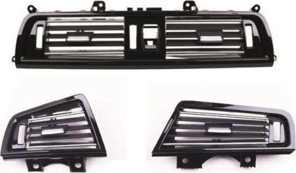 Wender Parts Bmw F10 Klima Kalorifer Izgarası Ön Set 3 Adet Piano Siyah 10-17 - Image 1