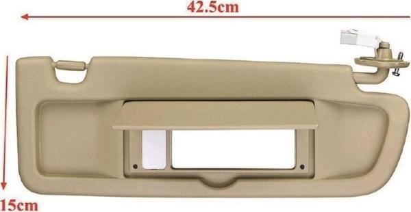 NS Nilser Auto Parts Honda Civic Fd6 Bej Sağ Yolcu Tarafı Işıksız Güneşlik 2006-2011 - Image 1
