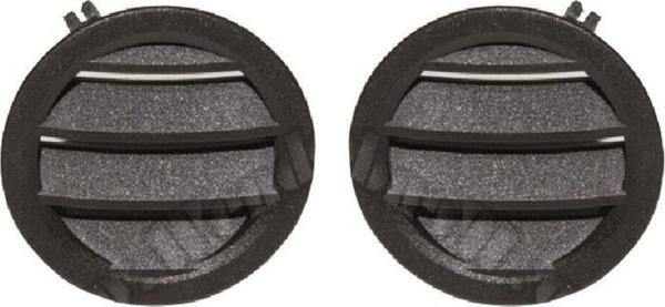 Wender Parts Mercedes W204 Klima Kalorifer Izgarası Gri Ön Üst 2 Adet 07-13 - Image 1