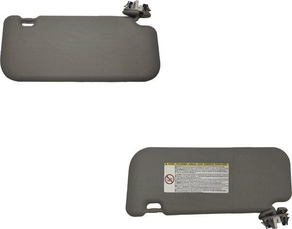 NS Nilser Auto Parts Toyota Corolla Sağ-Sol Set Güneşlik Gri 2007-2013 - Image 1