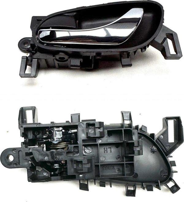 NS Nilser Auto Parts Kapı Kol Ön Sol Navara X Trail 2015-2019 Siyah Krom - Image 1