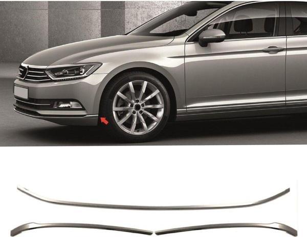 NS Nilser Auto Parts Vw Passat B8 Krom Ön Tampon Çıtası 3 Parça Set 2015-2019 - Image 1