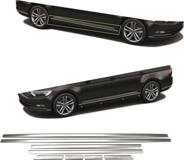 NS Nilser Auto Parts Vw Passat B8 Krom Yan Kapı Çıtası 8 Parça 2015-2019 - Image 1