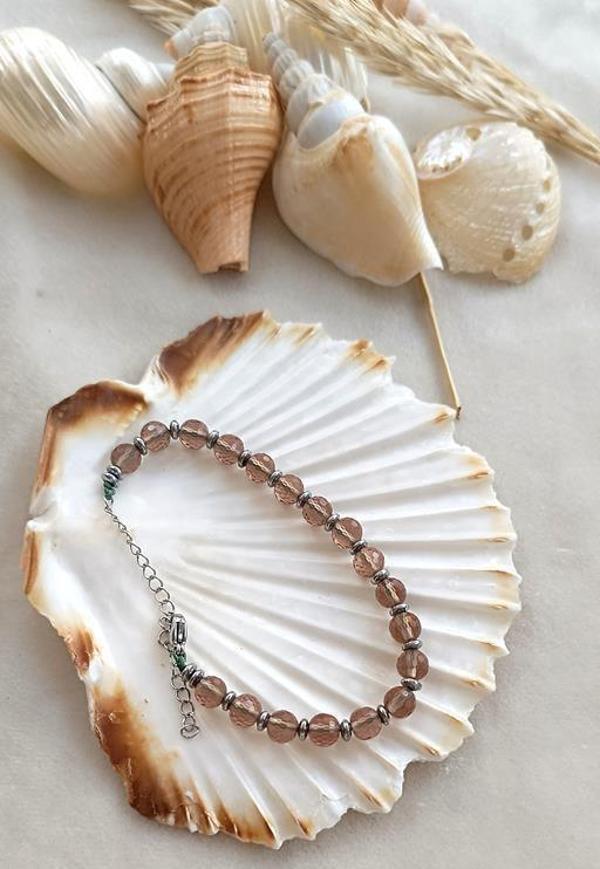 Bileklik Zultanit Doğaltaş Taş Sultan Taşı Renk Değiştiren Bileklik  - Image 1