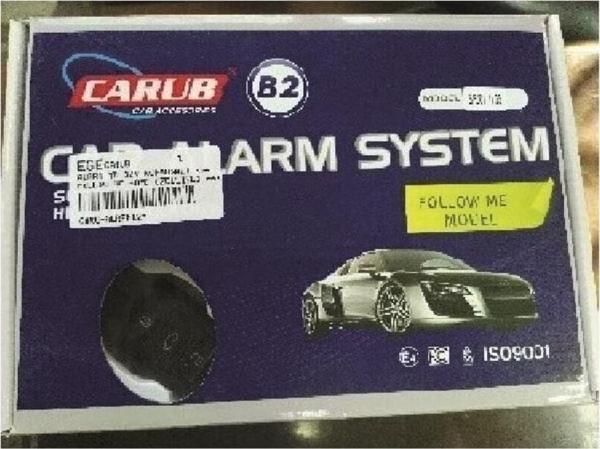 Carub Alarm 12v Kumandalı Follw Me Home Özellikli - Image 1