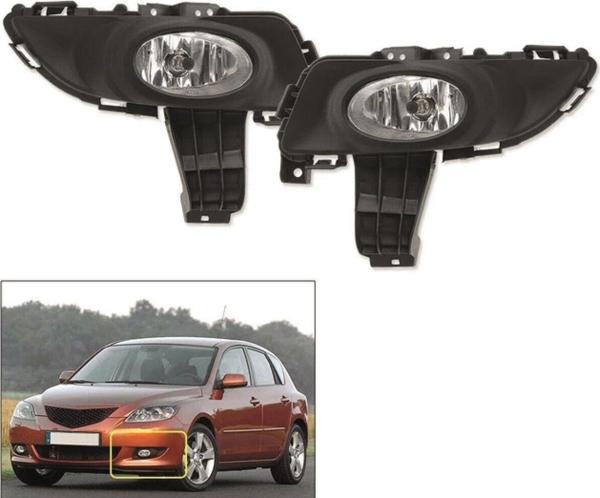 NS Nilser Auto Parts Mazda 3 Sis Lamba Kapaklı Sağ-Sol Takım 2003-2008 - Image 1