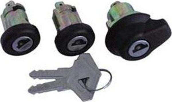 NS Nilser Auto Parts Renault R9 R11 3 lü Kapı Kilit Set 7700795759 - Image 1