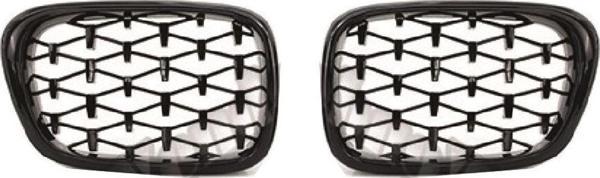 NS Nilser Auto Parts Bmw E39 Ön Panjur Siyah Diamond 1996-2003 - Image 1