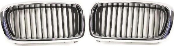 Wender Parts Bmw E38 Sağ Sol Krom Siyah Panjur 1994-1998 - Image 1