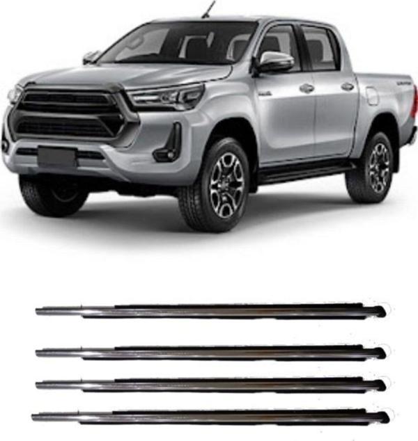 NS Nilser Auto Parts Toyota Hilux Revo Sıyırıcı Fitil Takım (nikelaj) 2015-2021 - Image 1