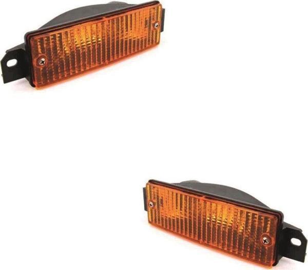 NS Nilser Auto Parts Bmw E30 Tampon Sinyal Sağ Sol Set Sarı Tip - Image 1