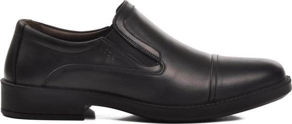 Ayakmod Esse 29202 Siyah Ortopedik Deri Erkek Klasik Ayakkabı - Image 1