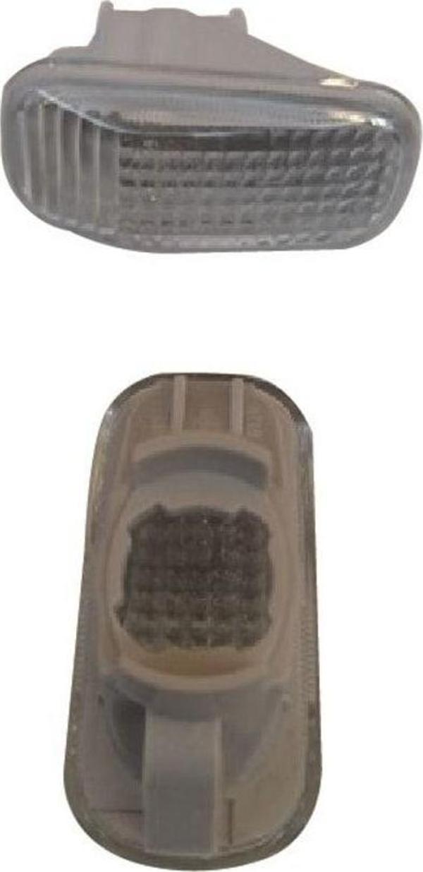 NS Nilser Auto Parts Honda Civic Çamurluk Sinyal Sol-sağ Uyumlu (beyaz) 2003-2005 (1 Adet) - Image 1