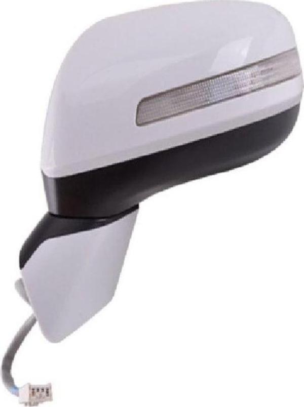 NS Nilser Auto Parts Honda Civic Sol Dikiz Ayna Elek+sinyalli Beyaz 5 Fiş 2012-2015 - Image 1