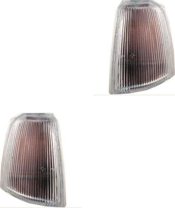 NS Nilser Auto Parts Renault 19 Sağ Sol Sinyal Lambası Beyaz Tip Duysuz - Image 1