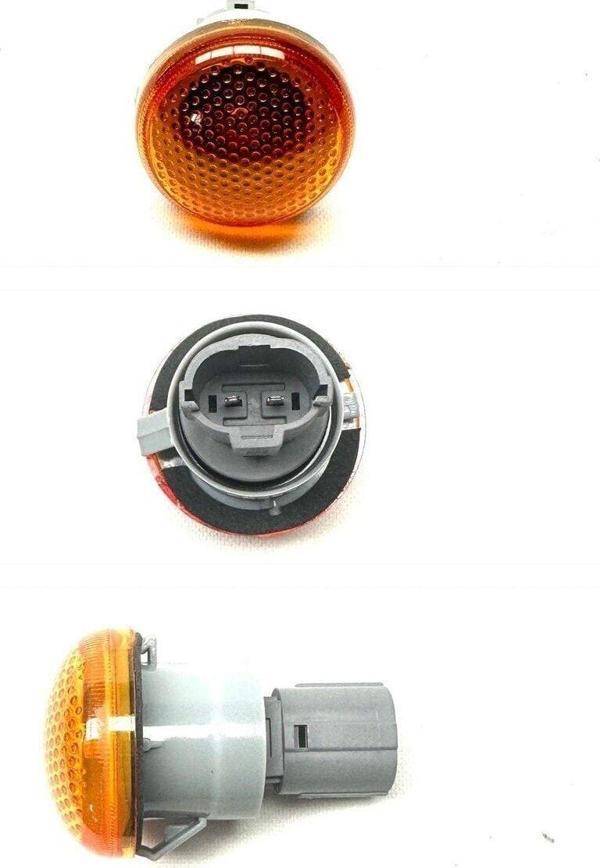 NS Nilser Auto Parts Kia Rio Sağ Sol Uyumlu Çamurluk Sinyal 1 Adet Sarı 2000-2002 - Image 1