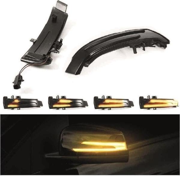 Wender Parts Mercedes W204 Kayar Ayna Sinyali Ledli Sağ Sol Set - Image 1