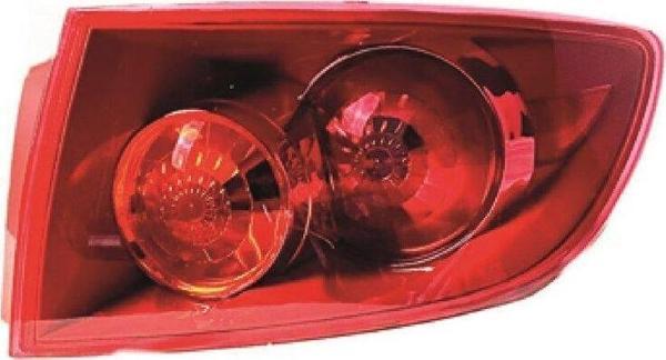 NS Nilser Auto Parts Mazda 3 Uyumlu Stop Lambası SEDAN Kırmızı Tip Dış Sağ 2004-2008 - Image 1