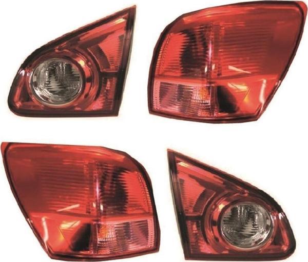 NS Nilser Auto Parts Nissan Qashqai Iç Dış Stop Lambası Set 4 Takım 2006-2009 - Image 1