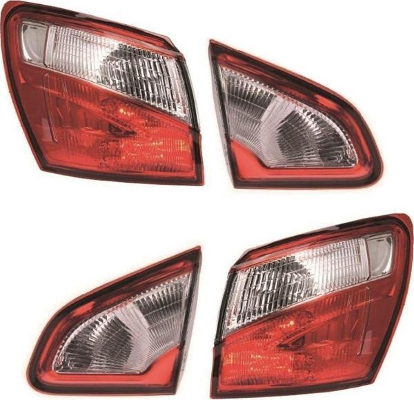 NS Nilser Auto Parts Nissan Qashqai Iç Dış Stop Lambası Set 4 Takım 2010-2013 - Image 1
