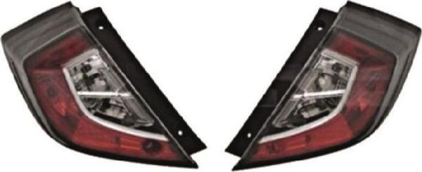 NS Nilser Auto Parts Honda Civic Hatcbak Stop Lambası Arka Sağ-sol Takım 2016-2021 - Image 1