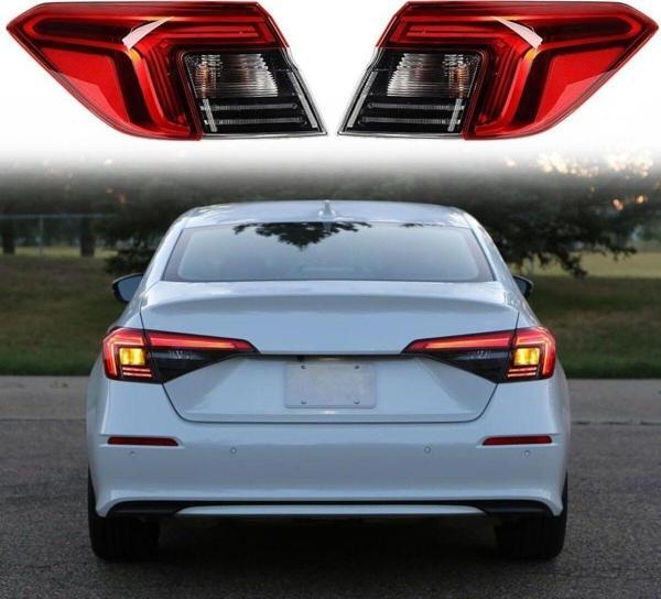 NS Nilser Auto Parts Nilser Civic Honda Dış Stop Lambası Sedan FE1 Kasa 2021-2023 - Image 1