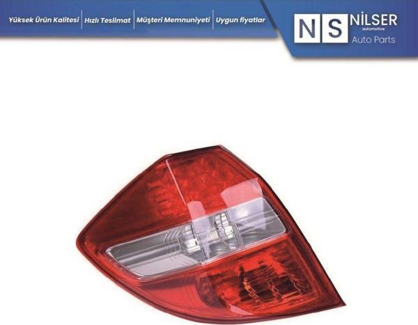 NS Nilser Auto Parts Honda Jazz Stop Lambası Sağ-Sol TAKIM (LEDLİ) 2011-2014 - Image 1