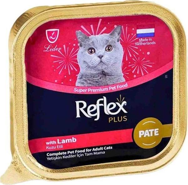 Reflex Plus Kuzu Etli Pate Kedi Konservesi 85 Gr - Image 1