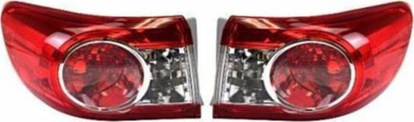 NS Nilser Auto Parts Toyota Corolla Dış Arka Sağ-sol Stop Lamba Takımı Duylu 2010-2013 - Image 1