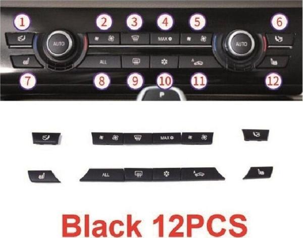 NS Nilser Auto Parts Klima Tuş Takımı F10 F07 F01 Set 12 Adet 2007-2012 A61319313923 - Image 1